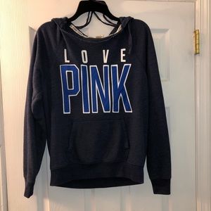 PINK by Victoria Secret Navy Sweatshirt Hoodie